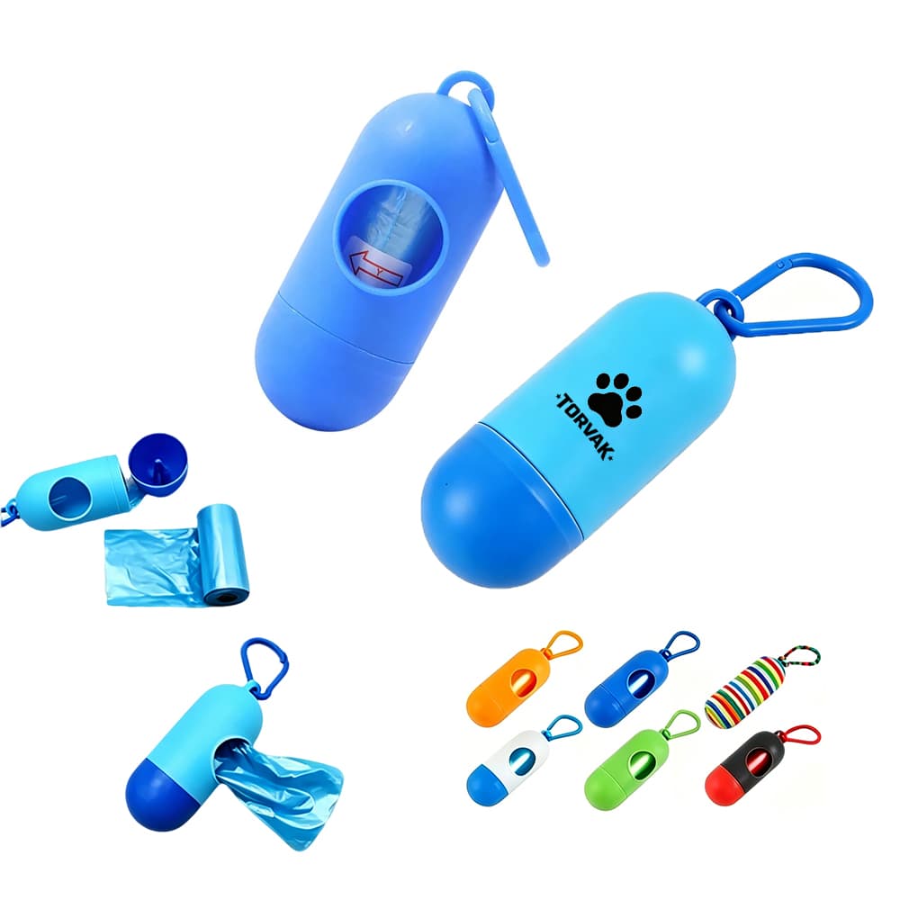 Leash Clip Waste Bag Holder