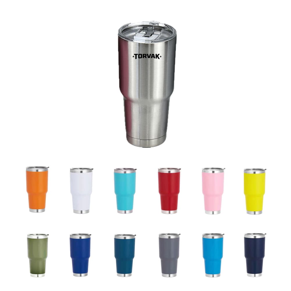30 Oz Vacuum Tumbler Mug w/Lid