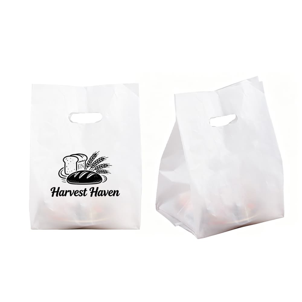 Plastic Frosted Merchandise Bags