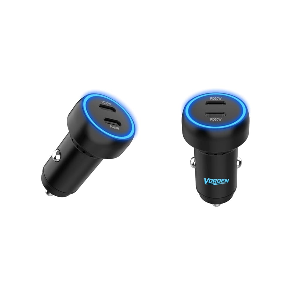 Dual USB C Car Charger