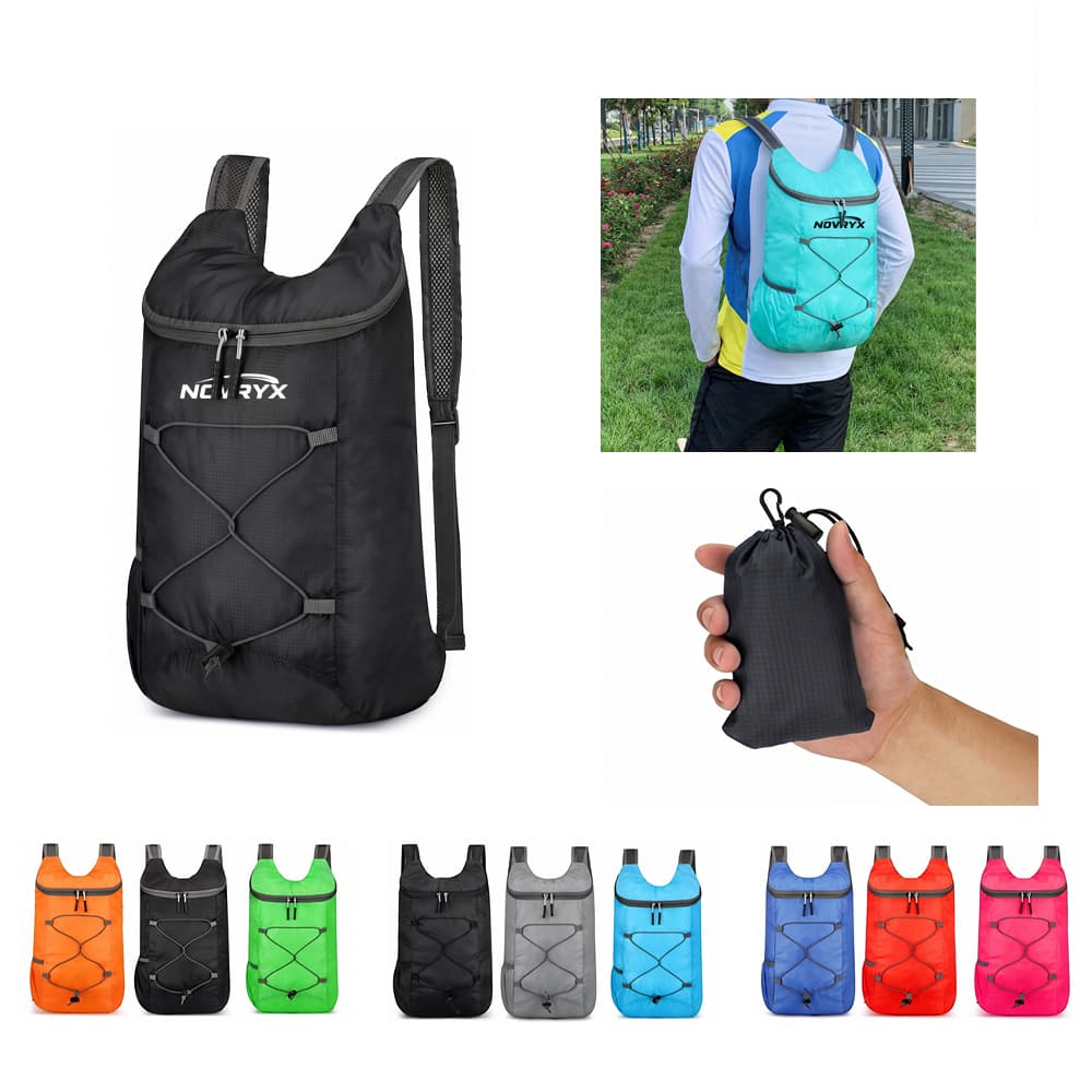 Nylon Foldable Travel Backpack