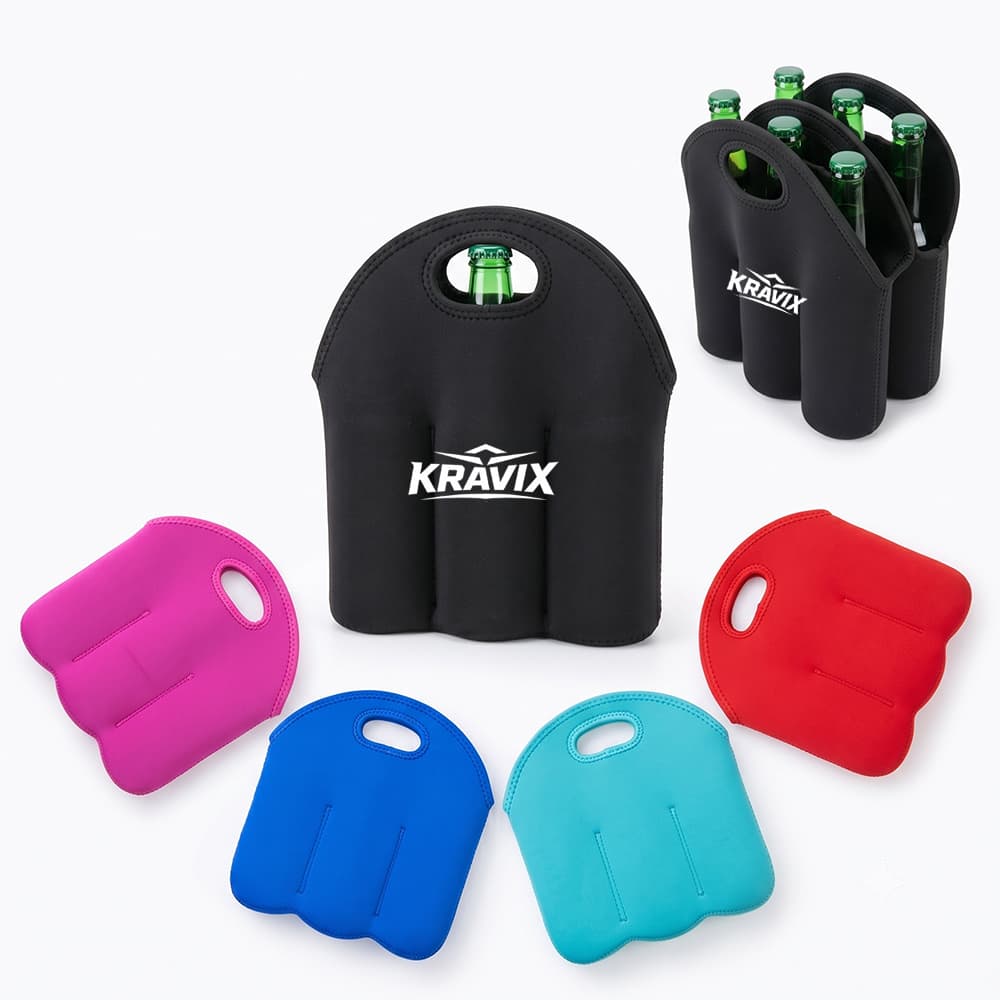 Insulated Neoprene Wine Tote Bag