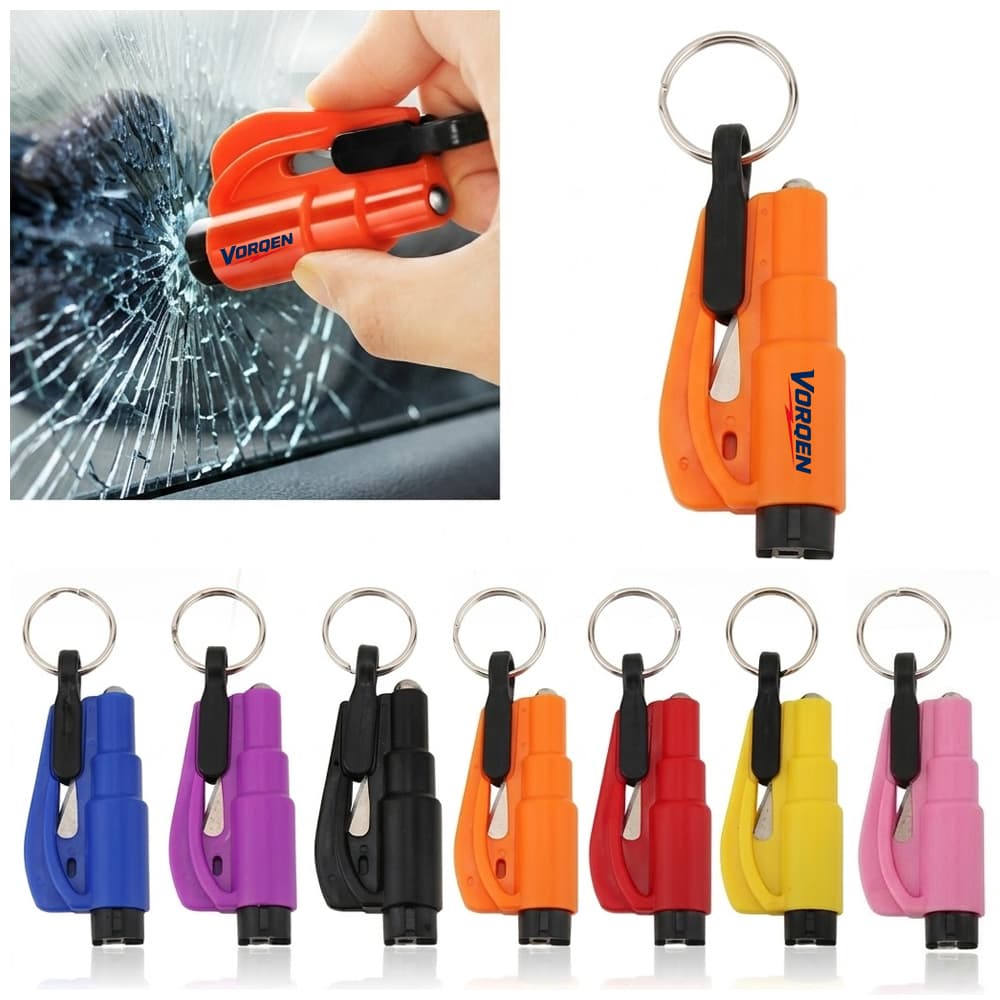 Compact Car Window Breaker Safety Hammer