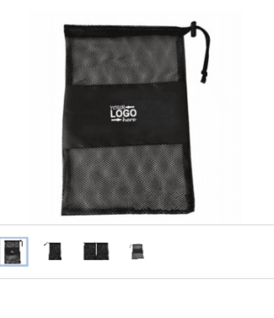 Mesh Cinch Drawstring Bag