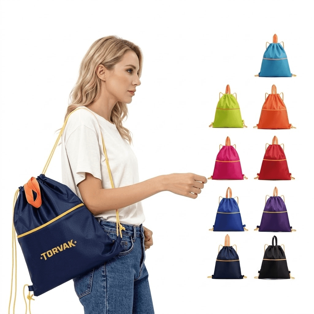 Cinch Closure Sling Backpack gallery 1