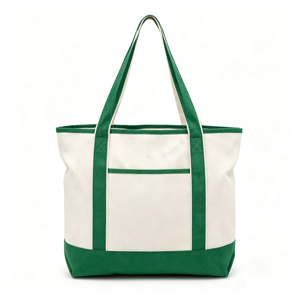 12 oz Canvas Tote Bag w/ Pocket gallery 4