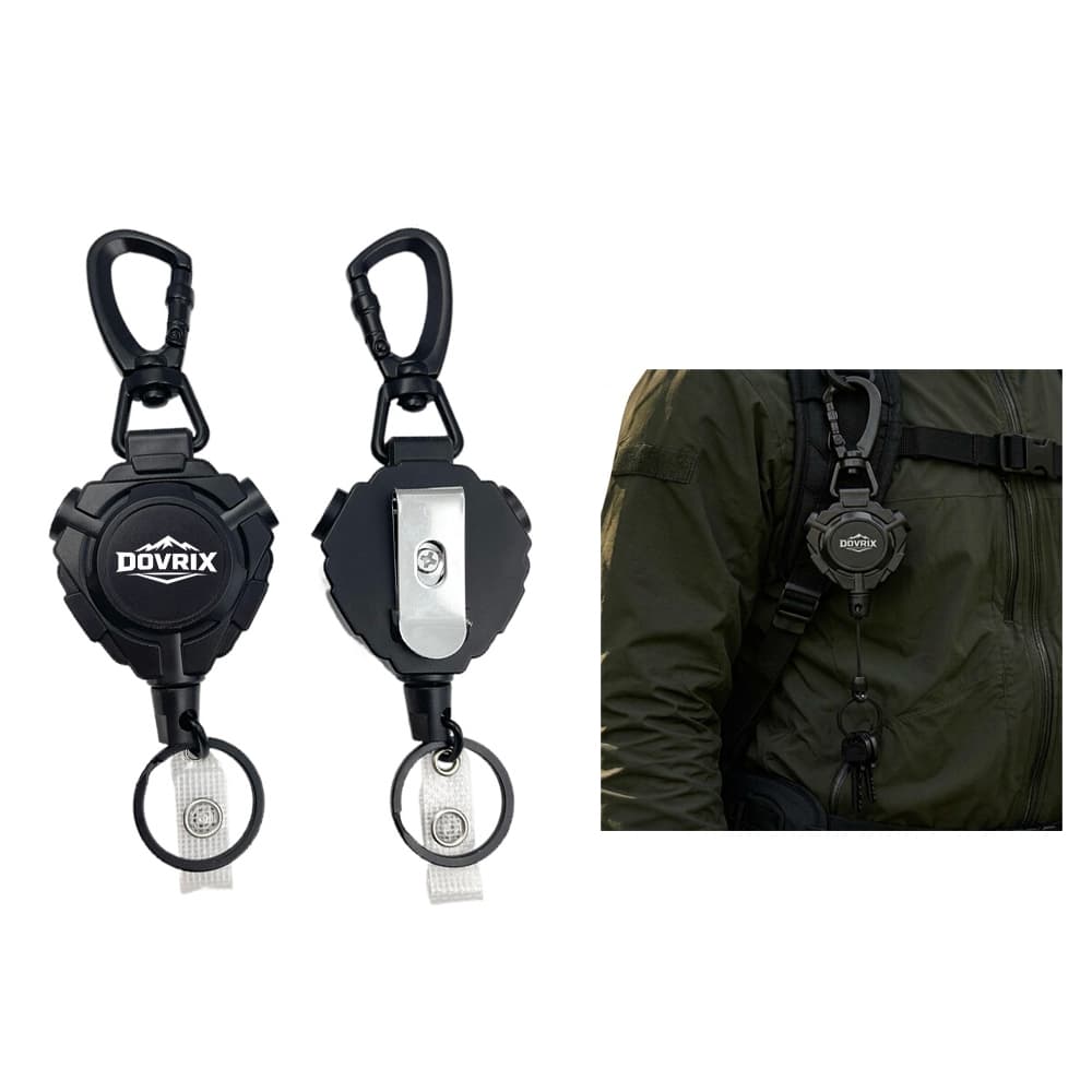 Extended Cord Badge Reel w/ Clip gallery 2