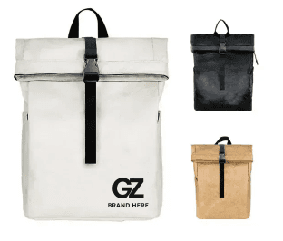 Roll Top Paper Backpack
