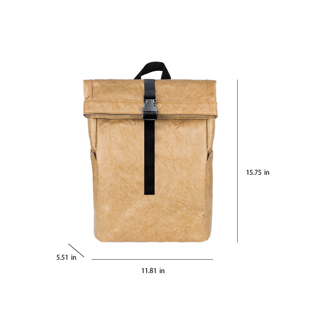 Roll Top Paper Backpack gallery 6