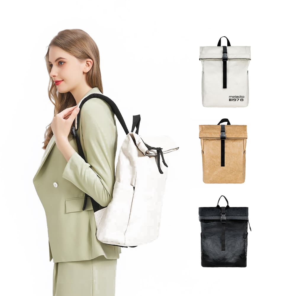 Roll Top Paper Backpack gallery 4