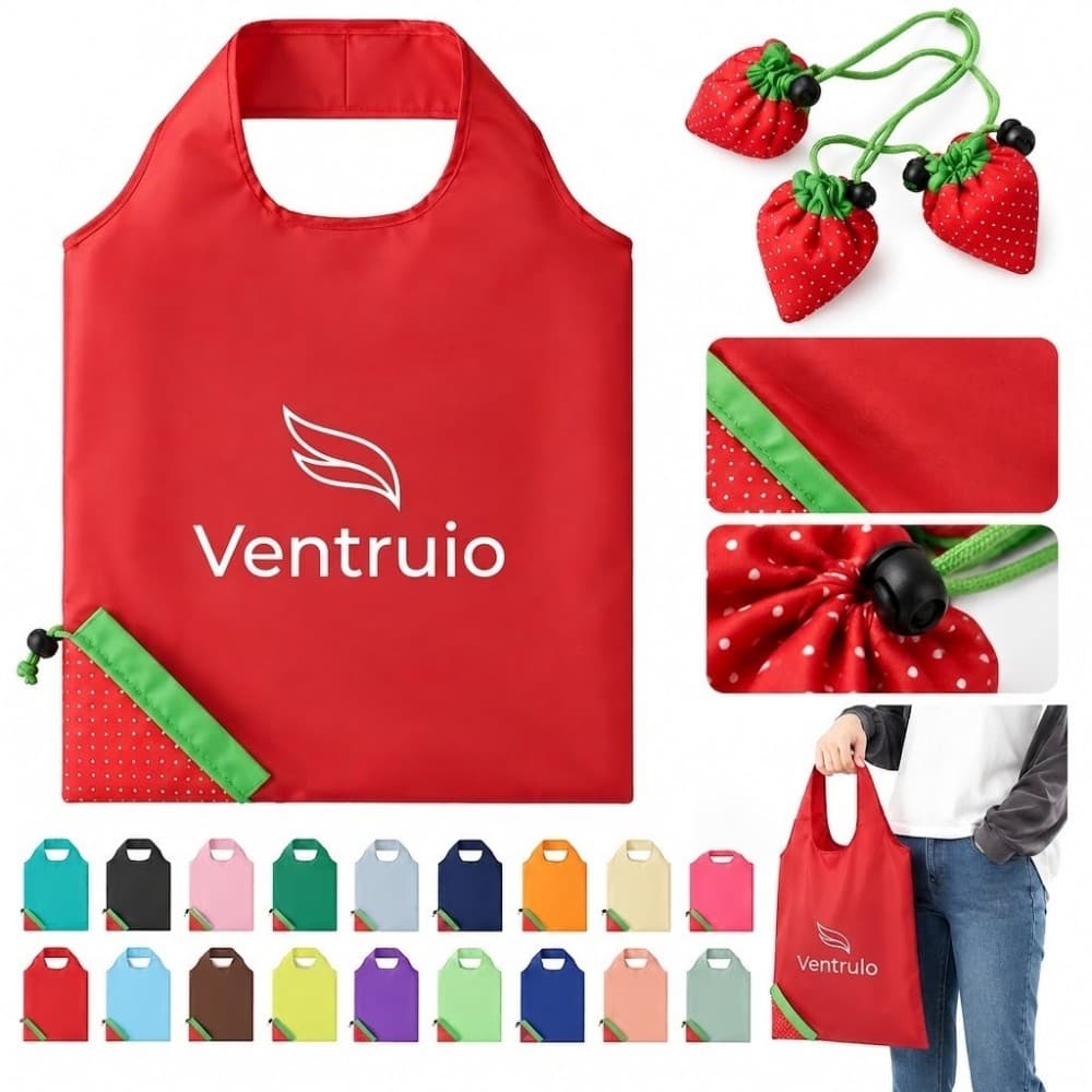 Packable Recycled Polyester Shopping Bag